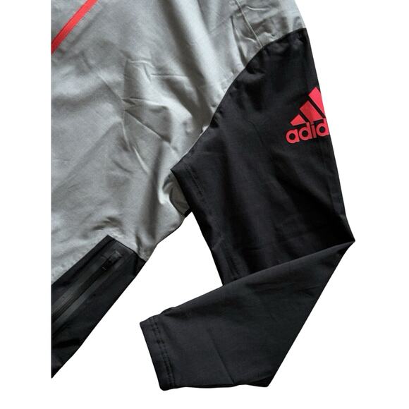 Adidas Men's Climaproof Jacket XL Full Zip Ventilated Windbreaker Pockets‎ Golf - Picture 7 of 11